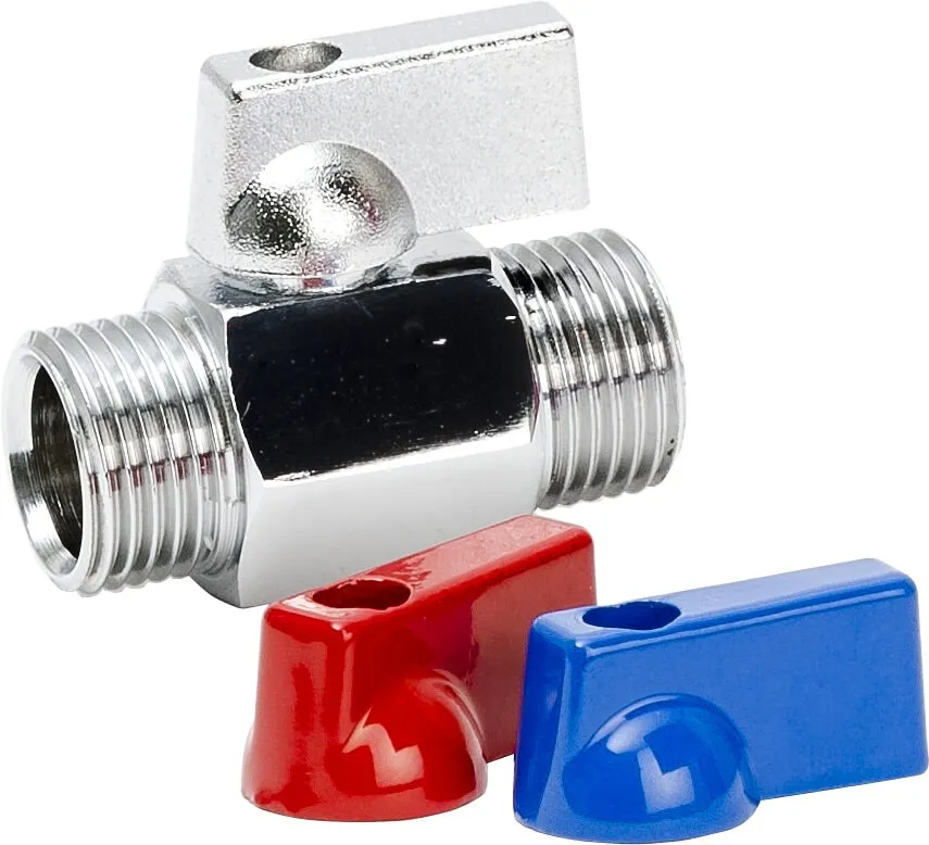 Kulventil med vred, utvändig gänga, 1/2"