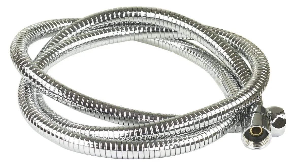 Duschslang , 1,75 m, krom