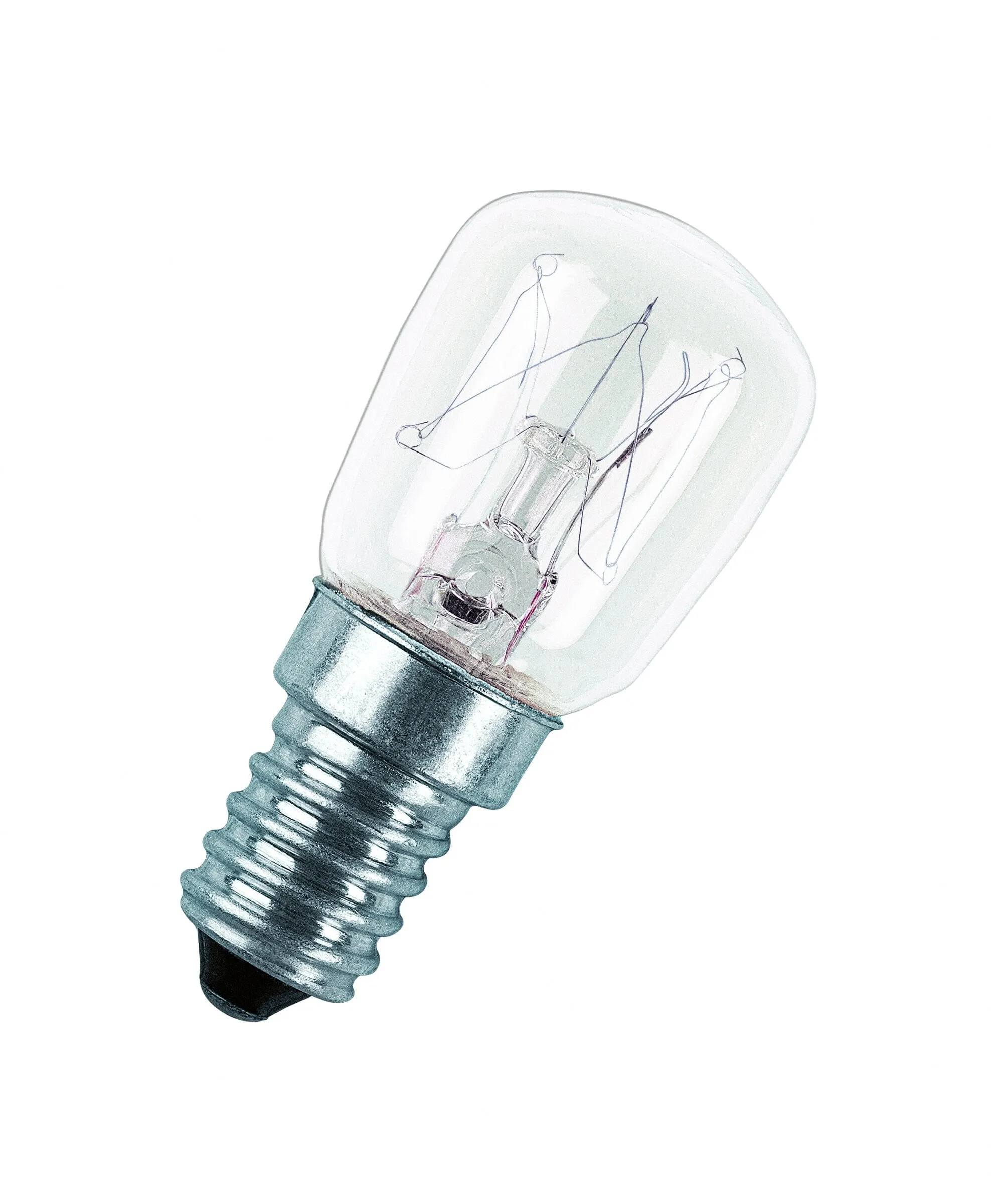 Päronlampa 25W E14, klar