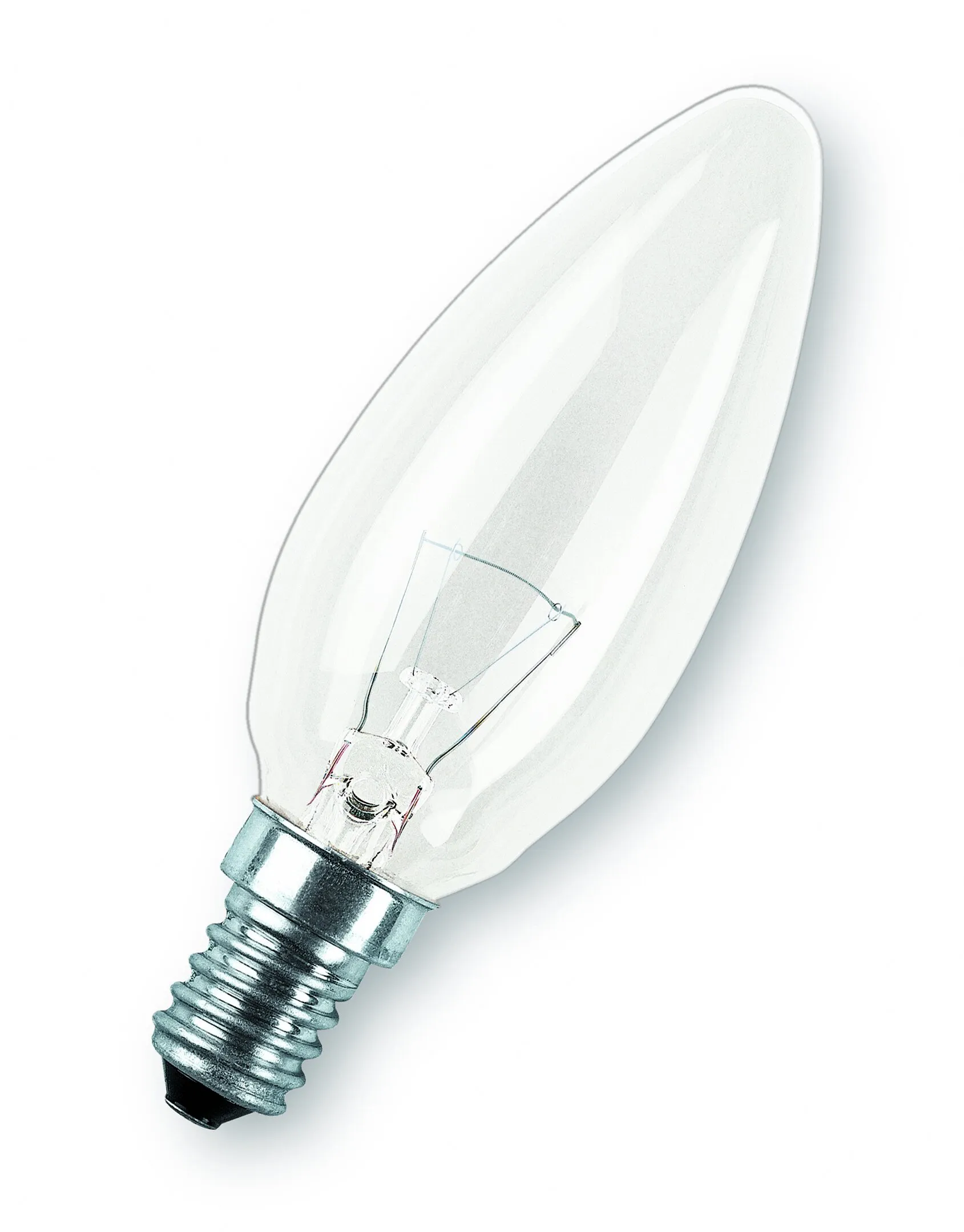 Glödlampa kron, 11 W, E14, klar, 59 lm