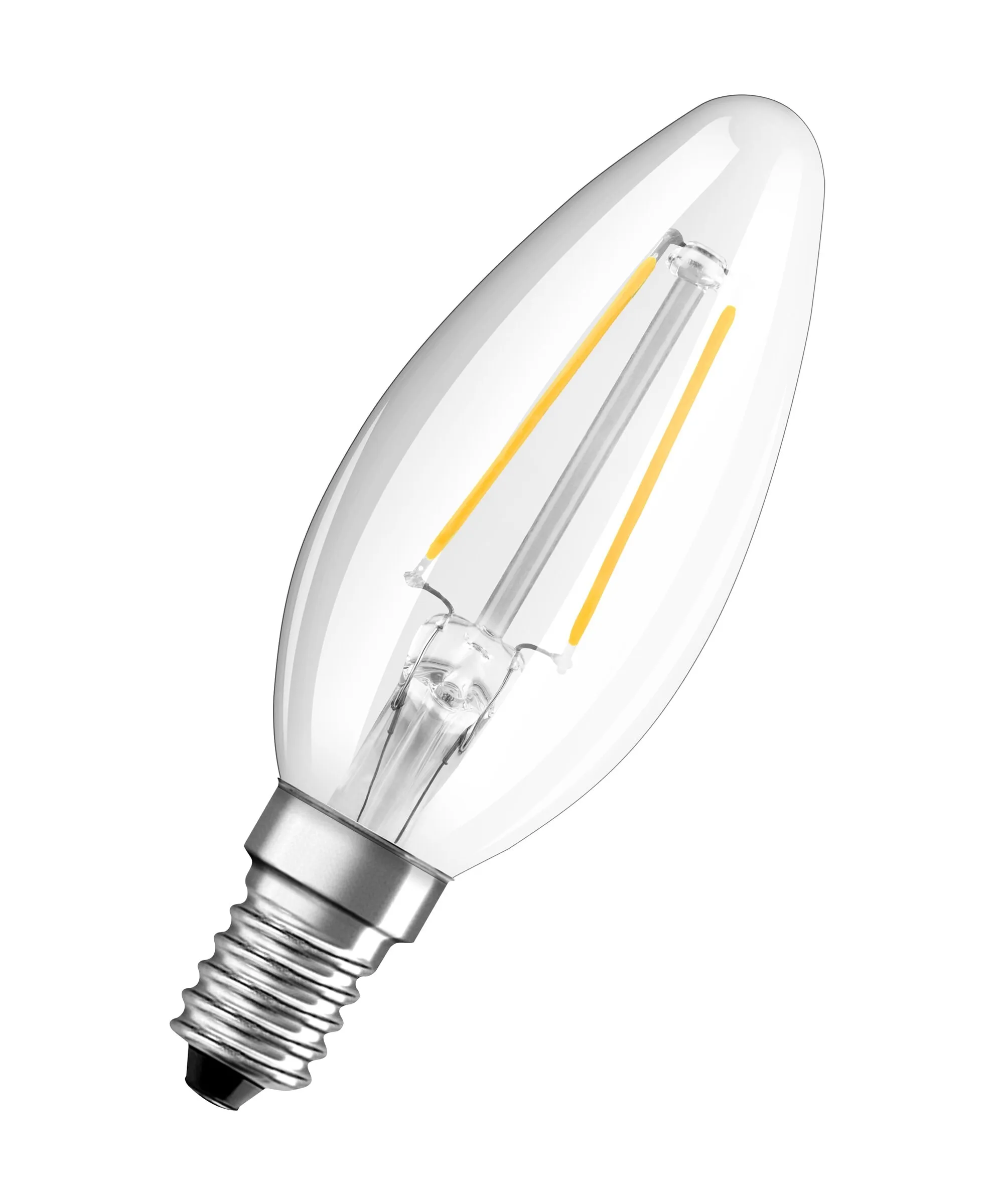 LED-lampa, Kron/CL B, klar, E14