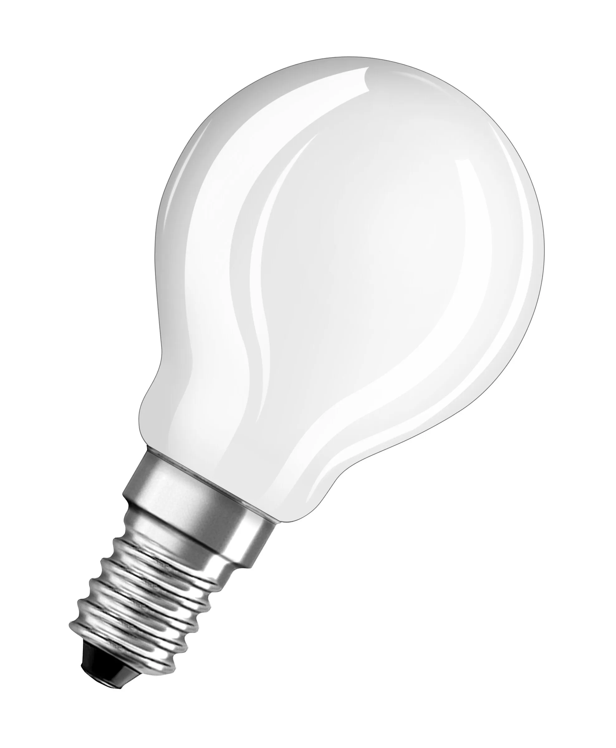 LED-lampa, Klot/CL P, matt, E14