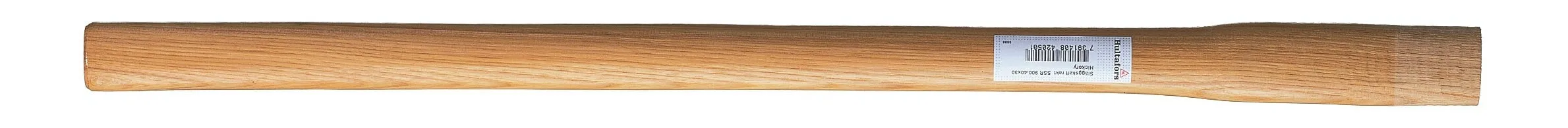 Släggskaft med stålkil, rakt, 900x45x35 mm