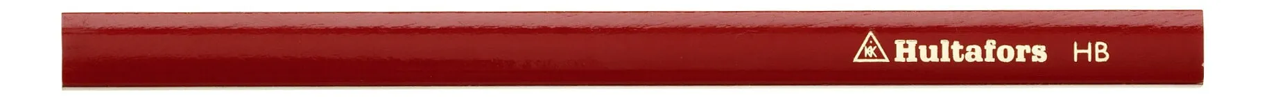 Timmermanspenna, röd, 180 mm
