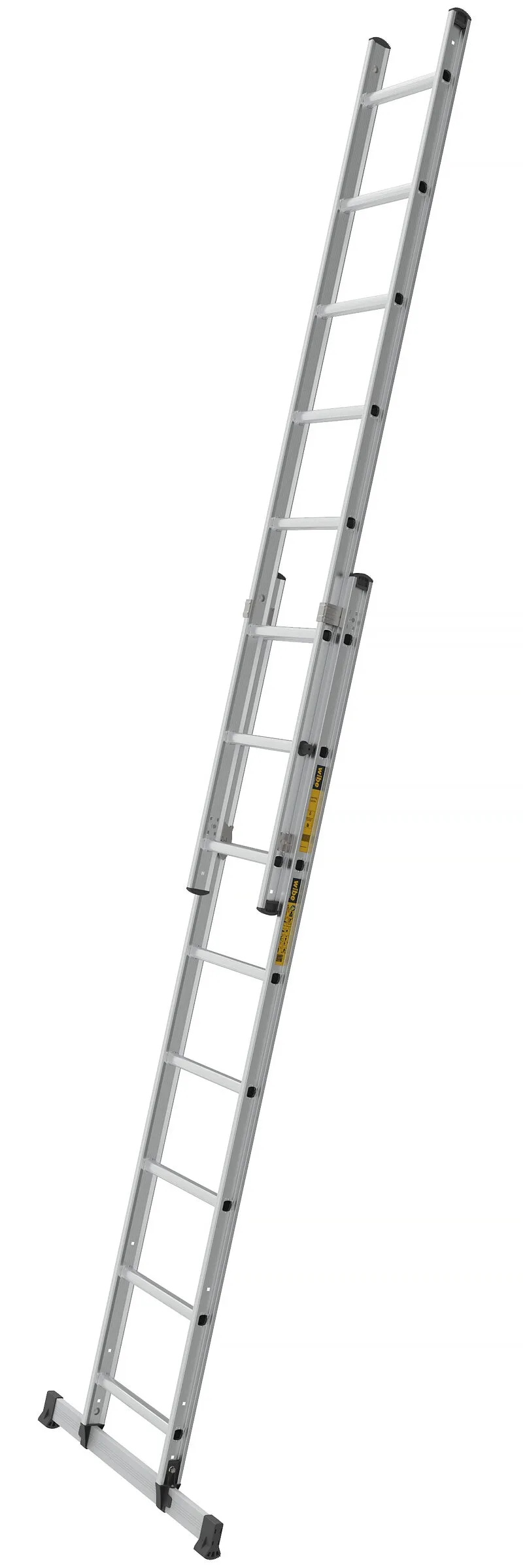 Uttrekksstige LBA, 2-delt, 4000 mm, 16 trinn